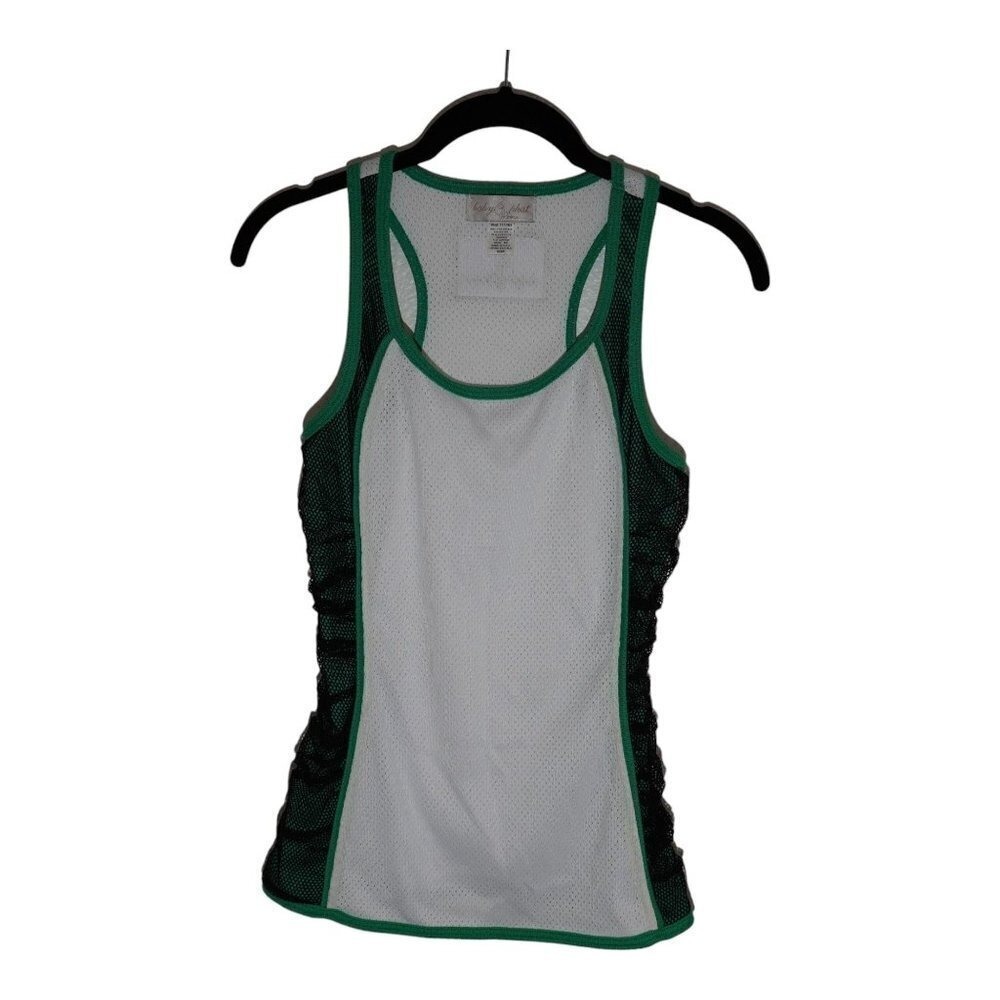 Y2K Vintage Baby Phat Mesh Jersey Tank Top Women M Athletic Streetwear